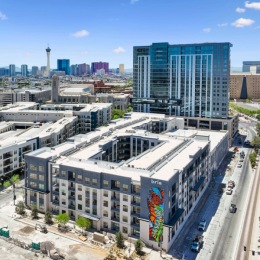 aerial city view